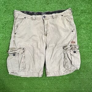 Vintage Y2K‎  Affliction  Cargo Shorts SZ 40 Khaki Cargo Pants EUC Grunge